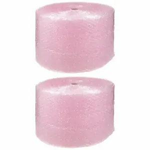 GRAINGER 36DY67 Bubble Rolls, 1/2 Inch Bubble Size, 24 Inch Roll Width, 250 ft Roll Length, Anti-Static | CP7PAR