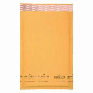 GRAINGER 36DZ02 Mailer Envelopes, 12 1/2 Inch x 19 in, 12 1/4 Inch Size x 18 in, #6, Kraft, 50 PK | CP7ZEB
