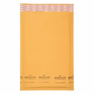 GRAINGER 36DZ02 Mailer Envelopes, 12 1/2 Inch x 19 in, 12 1/4 Inch Size x 18 in, #6, Kraft, 50 PK | CP7ZEB