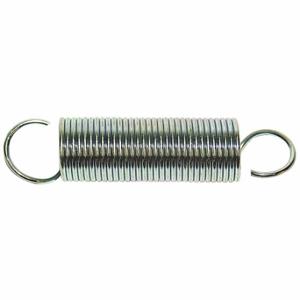 GRAINGER 37059GS Extension Spring, Ultra Precision, Stainless Steel, 4 1/2 Inch Overall Length, 3 PK | CP9HDR 38HY79