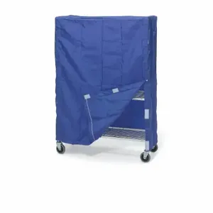 GRAINGER 3JHV4 Cart Cover, 36 Inch Overall Length, 18 Inch Overall Width, 34 Inch Overall Height, Blue | CQ7YVV