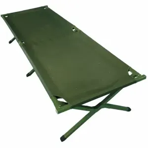 GRAINGER 3PAH3 Fold Up Cot, 74 1/2 Inch Length, 25 1/4 Inch Width, 16 Inch Height, 225 lb Wt Capacity | CP8KJQ