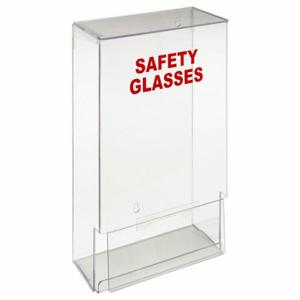 GRAINGER 3TCA5 Schutzbrillen- und Schutzbrillenspender, 15 3/4 Zoll Höhe x 8 Zoll Breite x 4 Zoll Tiefe | CP9CHH