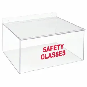 GRAINGER 3TCA8 Safety Glasses Dispenser, 7 Inch Height X 11 1/2 Inch Width X 9 1/2 Inch Depth, 20 Pairs | CP9CHL