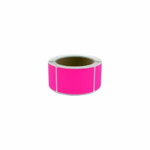 GRAINGER 3VCT6 Square Label, 2 Inch Width, 2 Inch Height, Pink, Square, Paper, Indoor, No Text, 200 PK | CQ2GGP