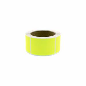 GRAINGER 3VCT8 Square Label, 2 Inch Width, 2 Inch Height, Yellow, Square, Paper, Indoor, No Text, 200 PK | CQ2GGQ