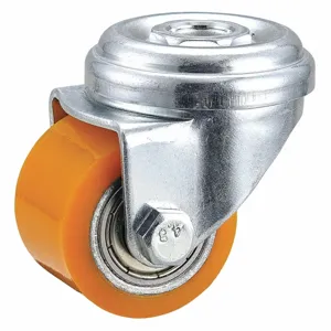 GRAINGER 400K40 General Purpose Bolt-Hole Caster, 1 3/8 in Wheel Dia., 150 Lbs Load Rating | CF2BUA