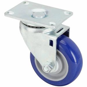 GRAINGER 400K63 Sanitary Plate Caster, 3 1/2 Inch Dia, Swivel Caster | CQ2ZVV