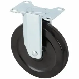 GRAINGER 400K72 Standard Plate Caster, 5 Inch Dia, 5 7/8 Inch Height, Rigid Caster | CR3FHK