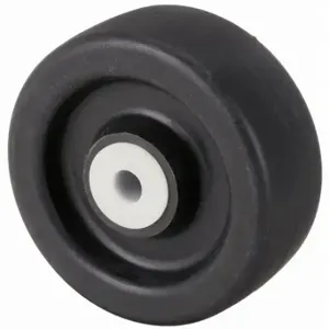 GRAINGER 402M57 Polypropylene Tread Wheel, 3 1/2 Inch Wheel Dia, 1 3/8 Inch Wheel Width | CQ3QKW