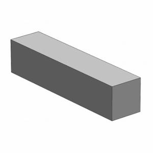 GRAINGER 61S.25-72 Flat Bar Stock, 6061, 1/4 Inch x 6 ft Nominal Size, 0.25 Inch Thick, Extruded | CP7GQJ 782NV6