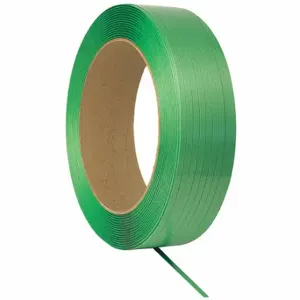 GRAINGER 40TP74 Plastic Strapping, 5/8 Inch Size Strapping Width, 0.04 Inch Thick, 1 | CQ3TXR