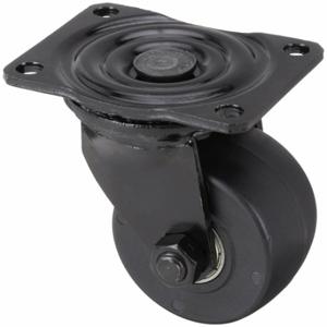 GRAINGER 416P22 Low-Profile Standard Plate Caster, 3 Inch Dia, 4 1/8 Inch Height | CQ6XZY