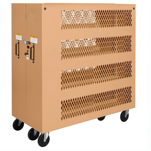 GRAINGER 423L26 Rolling Cabinet, 60 x 30 x 60 Inch Size, 59.4 cu.ft., Tan, Steel | CM9GBC 100-MT