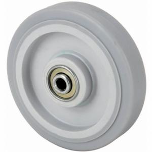 GRAINGER 429H32 Nonmarking Rubber Tread on Plastic Core Wheel, 3 1/2 Inch Wheel Dia, 0 to 299 lbs | CQ4KAC