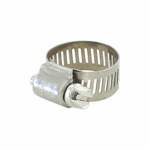 GRAINGER 43261 Worm Gear Hose Clamp, 304 Stainless Steel, Perforated Band, 13/16 Inch | CQ7ZCK 447N86