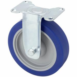 GRAINGER 435X69 Standard Plate Caster, 5 Inch Dia, 5 5/8 Inch Height, Rigid Caster | CQ6YLE