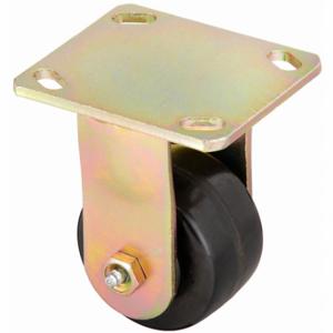 GRAINGER 435X70 Standard Plate Caster, 4 Inch Dia, 5 5/8 Inch Height, Rigid Caster | CQ6YEE