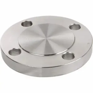 GRAINGER 4381000090 Pipe Flange, Blind Flange, 304/304L Stainless Steel, 5 Inch Size Pipe Size | CQ6JDH 60WJ76