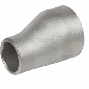 GRAINGER 4381010080 Eccentric Reducer Coupling, 1 1/2 Inch X 1 1/4 Inch Fitting Pipe Size, Stainless Steel | CP8GVZ 60WL83