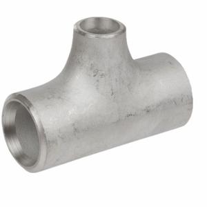 GRAINGER 4381011210 Reducing Tee, 3 Inch X 3 Inch X 2 1/2 Inch Fitting Pipe Size, Stainless Steel | CP8HBZ 60WM28