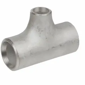 GRAINGER 4381011240 Reducing Tee, 4 Inch X 4 Inch X 2 1/2 Inch Fitting Pipe Size, Stainless Steel | CP8HCH 60WM30