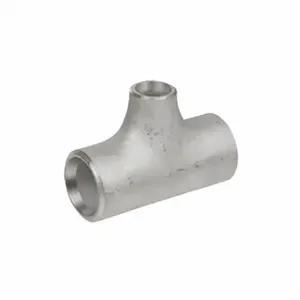 GRAINGER 4381021040 Sanitary Reducing Tee, 316 Stainless Steel, 4 X 4 X 3 Inch Fitting Pipe Size | CP8HDR 60WR67