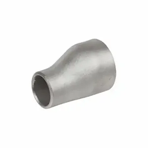 GRAINGER 4381013400 Eccentric Reducer Coupling, 2 Inch X 3 Inch Fitting Pipe Size, Stainless Steel | CP8GYF 60WN96