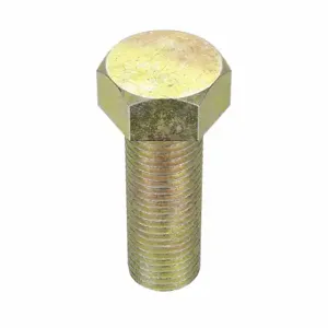 GRAINGER 454256-PG Hex Head Cap Screw, Steel, Grade 8, Zinc Yellow, 7/16 20, Fine, 1 1/4 Inch Length | CQ6XMW 1VA50