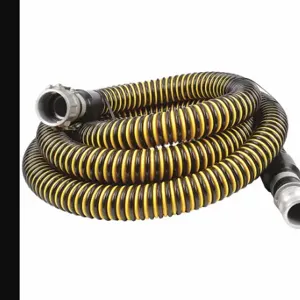 GRAINGER 45DV22 Water Suction Hose, 3 Inch Heightose Inside Dia, 12 PSI, Black/Yellow | CQ7YBT