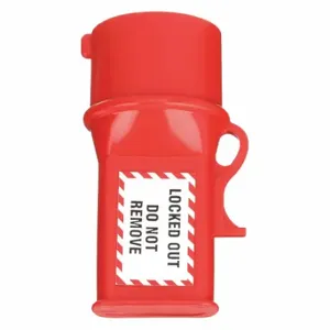 GRAINGER 45MZ77 Plug Lockout, Female Pin Sleeve Plug Type, Red, Socket Lockout | CP9ECE