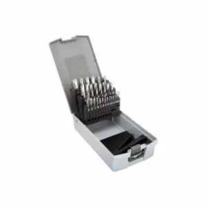 GRAINGER 460-000029 Screw Machine Drill Bit Set, 1/16 Inch Smallest Drill Bit Size, 29 Drill Bits, Tin | CQ4LMC 45YJ48