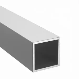 GRAINGER 14700_72_0 Aluminum Square Tube 6063, 6 Ft Overall Length | CQ4BFU 786KG0