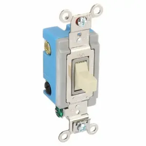 GRAINGER 4821I Wall Switch, Toggle Switch, Single Pole/Double Throw, Ivory, 15 A Terminals Terminals | CP9EGP 52HE57