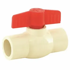 GRAINGER 48637 Ball Valve, 3/4 Inch Pipe, 3/4 Inch Tube, 150 PSI CWP, Up to 140F, Slip | CQ2LLU 447M23