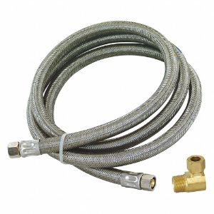 GRAINGER 48747 Water Connector Kit, 3/8 x 3/8 Inch Hose, Brass | CE9BWU 499A71