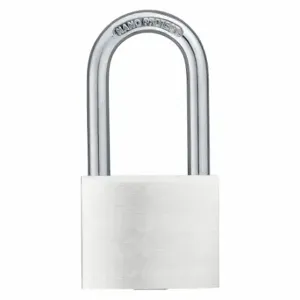 GRAINGER 48JP92 Padlock, 2 1/2 Inch Vertical Shackle Clearance, 15/64 Inch Height | CQ2GPB