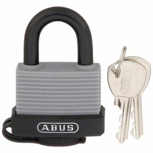 GRAINGER 48JP99 Padlock, 1 Inch Size Vertical Shackle Clearance, 13/16 Inch Height | CQ2GPE