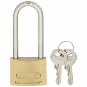 GRAINGER 48JR11 Padlock, 2 1/2 Inch Vertical Shackle Clearance, 15/16 Inch Height | CQ2GPA