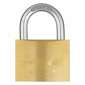 GRAINGER 48JR14 Padlock, 31/32 Inch Vertical Shackle Clearance, 1 Inch Horizontal Shackle Clearance | CQ2GNT