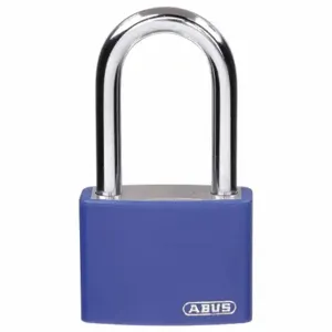 GRAINGER 48JR37 Lockout Padlock, Keyed Different, Aluminum, Compact Body Body Size, Hardened Steel | CQ2KKW