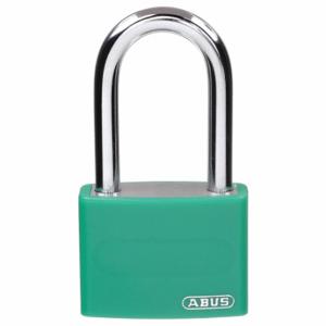 GRAINGER 48JR40 Lockout Padlock, Keyed Different, Aluminum, Compact Body Body Size, Hardened Steel | CQ2KJF