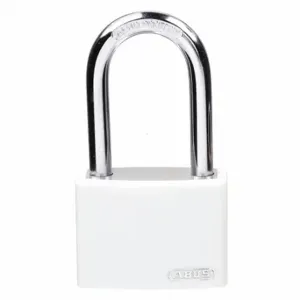 GRAINGER 48JR47 Lockout Padlock, Keyed Alike, Aluminum, Compact Body Body Size, Hardened Steel | CQ2KEU