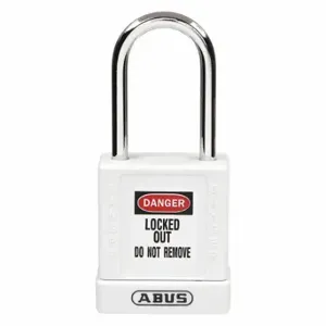 GRAINGER 48JT20 Lockout Padlock, Keyed Different, Aluminum, Std Body Body Size, Hardened Steel | CQ2KJZ