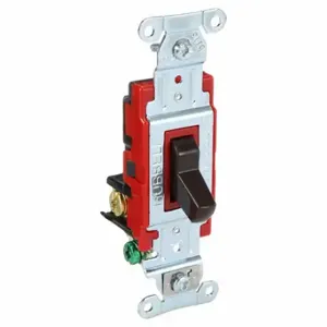 GRAINGER 4903B Wall Switch, Toggle Switch, 3-Way, Brown, 20 A, Screw Terminals, Screw Terminals | CP9EEJ 49YZ65