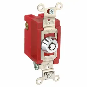 GRAINGER 4903RKL Wall Switch, Locking Switch, 3-Way, Silver, 20 A, Screw Terminals, Screw Terminals | CP9EDK 52HE74