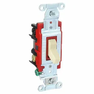 GRAINGER 4904BI Wall Switch, Toggle Switch, 4-Way, Ivory, 20 A, Screw Terminals, Screw Terminals | CP9EFD 52HE77