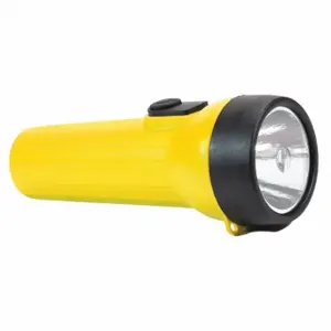 GRAINGER 492T30 Flashlight, LED, 65 lm Max Brightness, 35 hr Run Time at Max Brightness, Yellow | CP9RWC