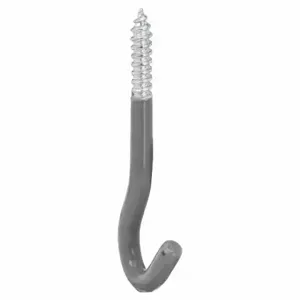 GRAINGER 49GV52 Tool Hook, 1 Hooks, Steel, Vinyl, 15 lb Working Load Limit, 2 Inch Heightook Height | CQ2EVF