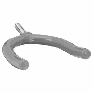 GRAINGER 49GV53 Tool Hook, 1 Hooks, Steel, Vinyl, 15 lb Working Load Limit, 3 5/8 Inch Heightook Height | CQ2EVG